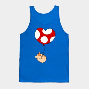 Heart Balloon Hamster Tank Top